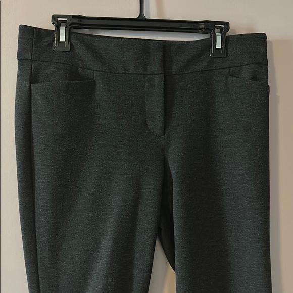 Ann Taylor LOFT Classic Dark Grey Trousers Pants - 10 - Picture 2 of 5